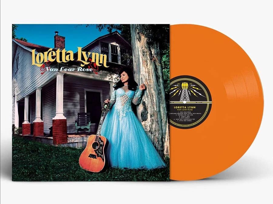 LYNN,LORETTA - VAN LEAR ROSE Expanded Orange Vinyl LP