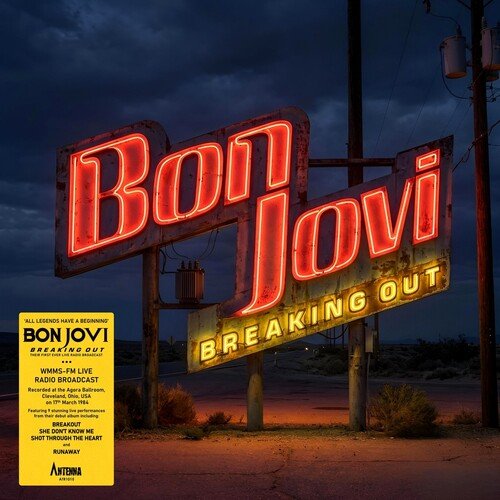 BON JOVI - BREAKING OUT Colored Vinyl LP