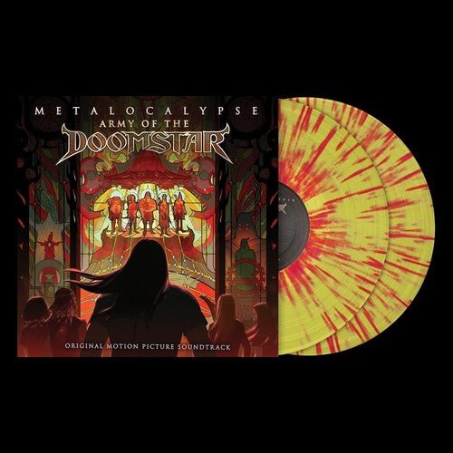 DETHKLOK - ARMY OF THE DOOMSTAR Yellow & Red Splatter Vinyl LP