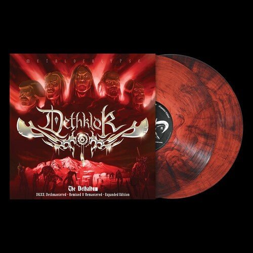 DETHKLOK - DETHALBUM DKXX: DETHMASTERED Red Smoke Vinyl LP