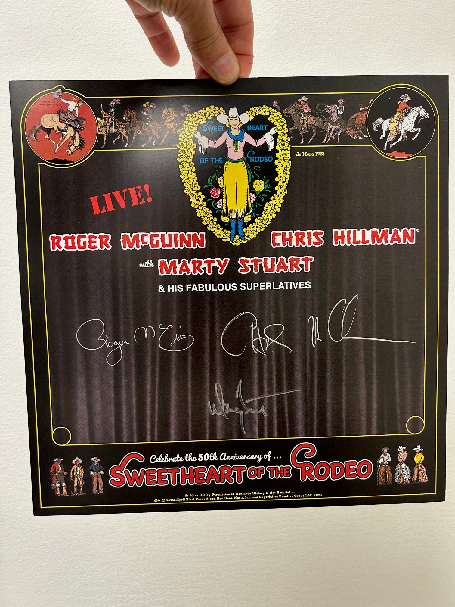 Roger McGuinn, Chris Hillman & Marty Stuart - Sweetheart Of The Rodeo ...