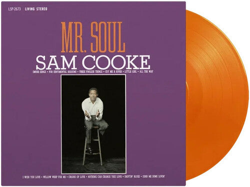 COOKE,SAM - MR. SOUL Orange Vinyl LP