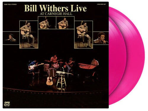 WITHERS,BILL - LIVE AT CARNEGIE HALL Magenta Vinyl LP