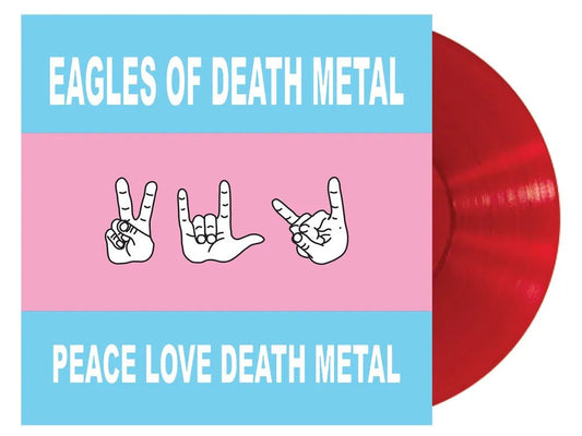 EAGLES OF DEATH METAL - PEACE LOVE DEATH METAL Red Vinyl LP