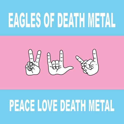 EAGLES OF DEATH METAL - PEACE LOVE DEATH METAL Red Vinyl LP