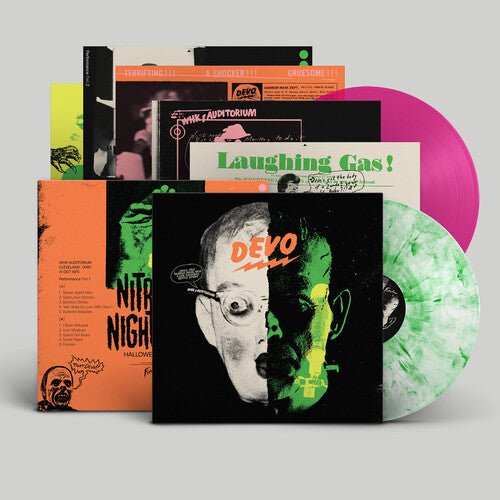 DEVO - NITROUS NIGHTMARE HALLOWEEN LIVE '75 - HAUNTED Striptease Vinyl LP