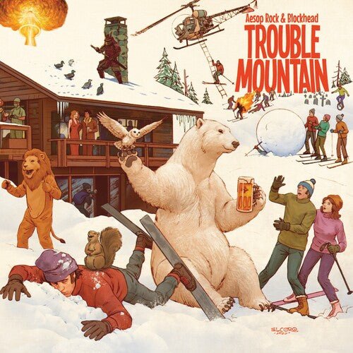AESOP ROCK / BLOCKHEAD - TROUBLE MOUNTAIN Vinyl LP