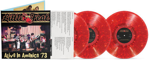 LITTLE FEAT - ALIVE IN AMERICA '73 Red Vinyl LP