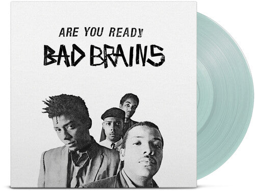 BAD BRAINS - ARE YOU READY: FIRST STUDIO RECORDING INNER EAR March 1979 Coke Bottle Clear Vinyl LP