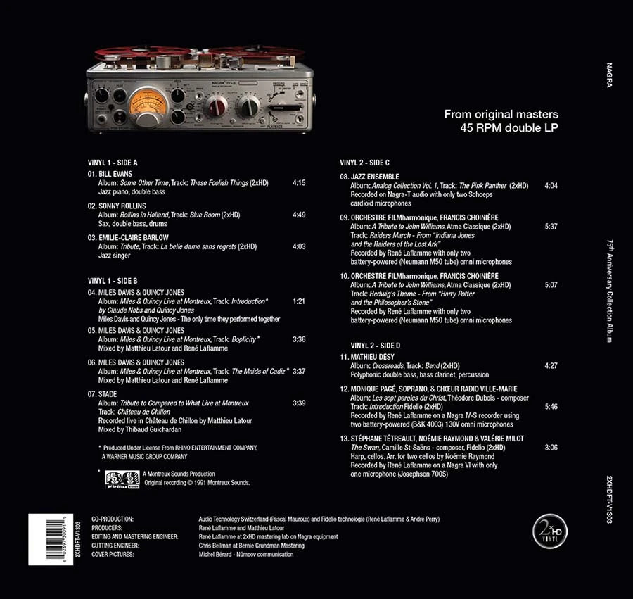 NAGRA - 75th Anniversary Collection Vinyl LP