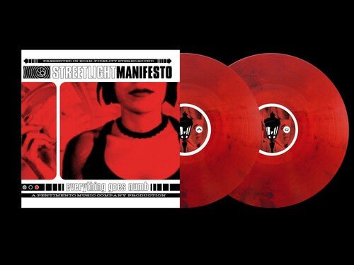 STREETLIGHT MANIFESTO - EVERYTHING GOES NUMB Red Smoke Vinyl LP