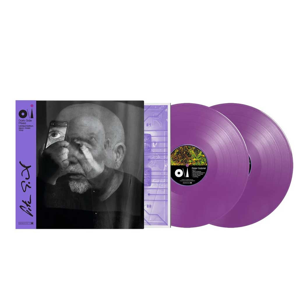 Peter Gabriel - o\i Dark-Side Mix Neon Purple Vinyl LP