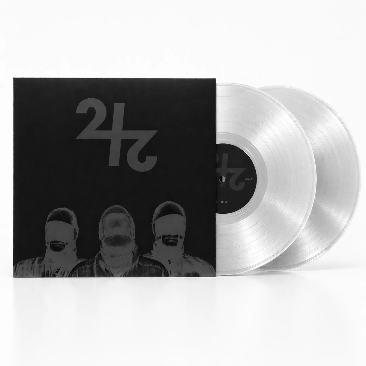 FRONT 242 - BLACK OUT Crystal Clear Vinyl LP