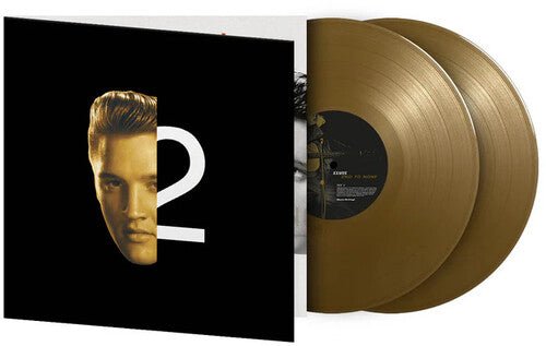 PRESLEY,ELVIS - 2ND TO NONE Gold Vinyl LP