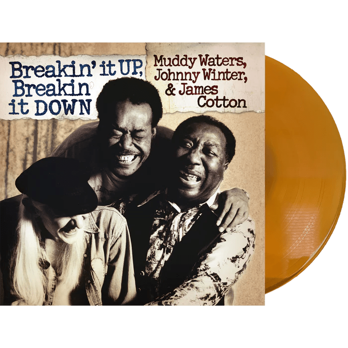 MUDDY WATERS - BREAKIN' IT UP BREAKIN' IT DOWN Translucent Gold Vinyl LP