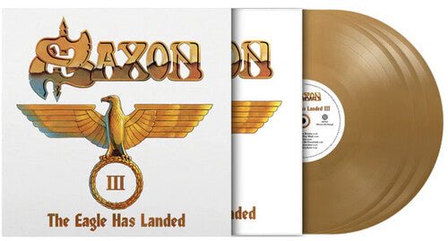 SAXON - EAGLE HAS LANDED III Gold Vinyl LP