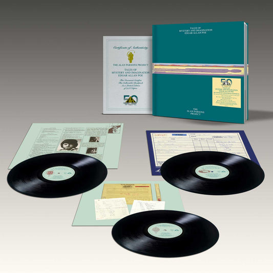 ALAN PARSONS PROJECT - TALES OF MYSTERY & IMAGINATION EDGAR ALLAN POE 50th Anniversary Limited Edition Vinyl LP
