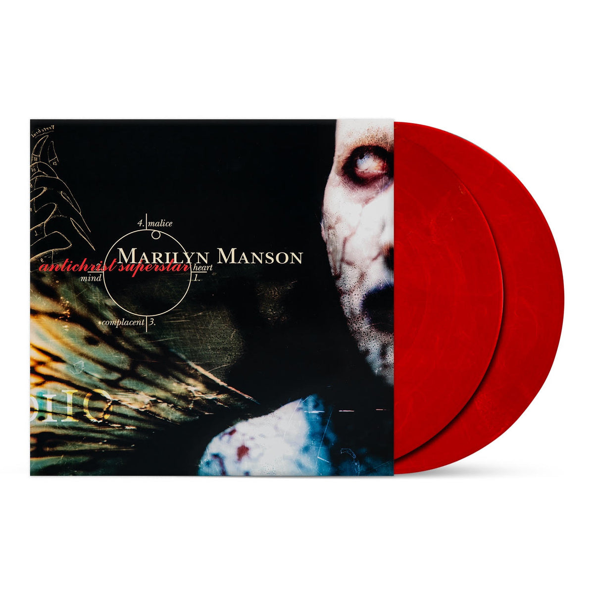 Marilyn Manson - Antichrist Superstar 30th Anniversary Red & Gold Swirl Vinyl LP