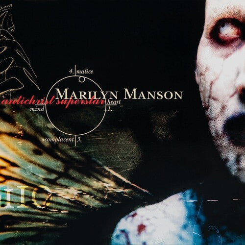 Marilyn Manson - Antichrist Superstar 30th Anniversary Red & Gold Swirl Vinyl LP