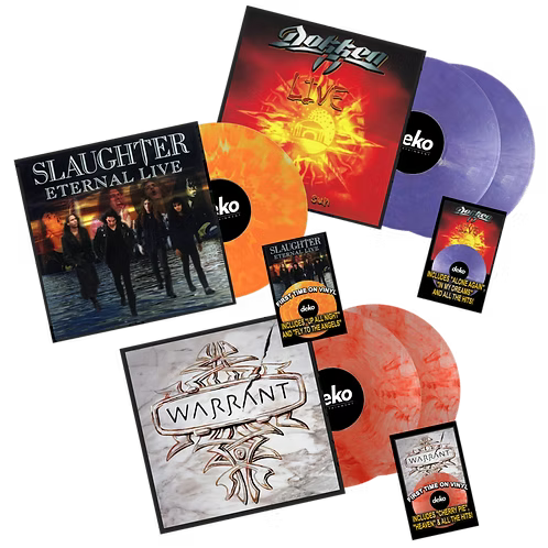 Dokken/Slaughter/Warrant-Live-Bundle (3 Releases) Vinyl LP