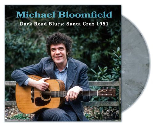 BLOOMFIELD,MIKE - DARK ROAD BLUES: SANTA CRUZ 1981 Graphite Splatter Vinyl LP