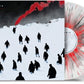 FATALISM - CLEAR W GREEN VIOLET & CURACAO SPLATTER