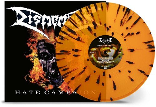 HATE CAMPAIGN - TRANSPARENT ORANGE W/ BLACK