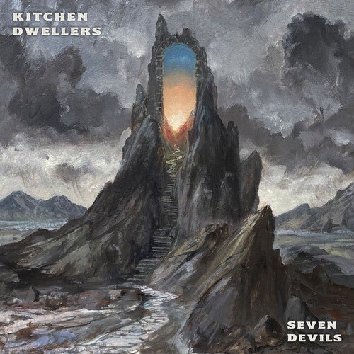 SEVEN DEVILS - BLUE & ORANGE GALAXY
