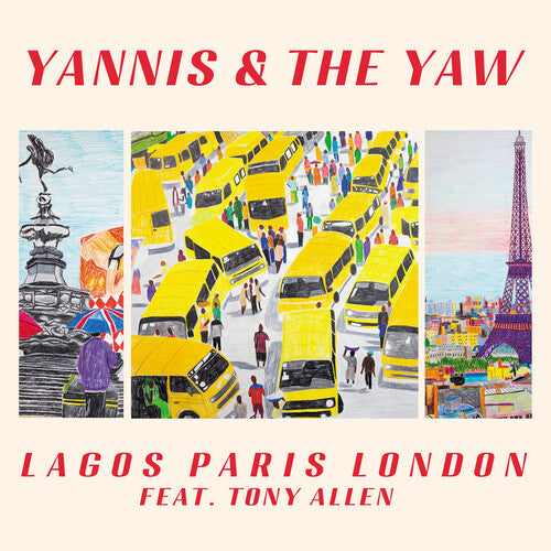 LAGOS PARIS LONDON - RED