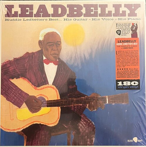 HUDDIE LEDBETTER'S BEST / HIS GUITAR HIS VOICE HIS