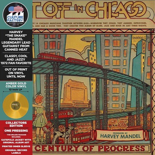 GET OFF IN CHICAGO - YELLOW/GOLD