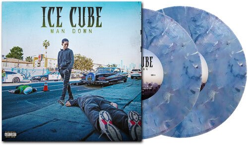 MAN DOWN - LTD DELUXE BLUE & WHITE MARBLE VINYL