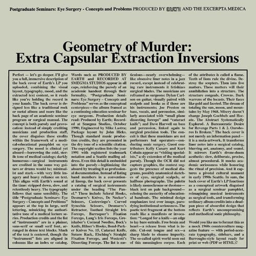 GEOMETRY OF MURDER: EXTRA CAPSULAR EXTRACTION