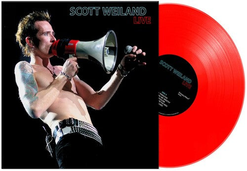 WEILAND,SCOTT - SCOTT WEILAND: LIVE Red Vinyl LP