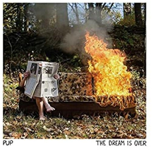 DREAM IS OVER - CLEAR W/ RED & ORANGE SWIRL