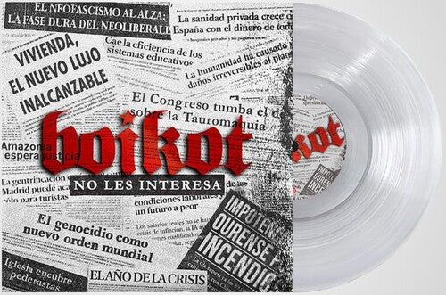 NO LES INTERESA - TRANSPARENT ECO VINYL + CD