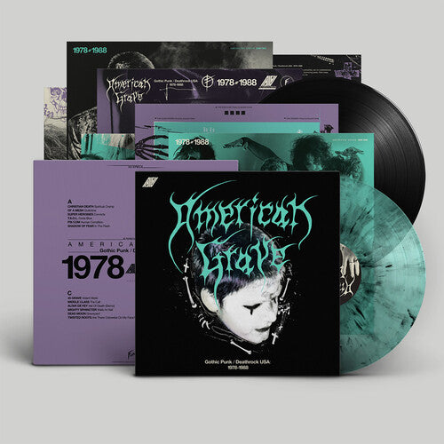 AMERICAN GRAVE - GOTHIC PUNK & DEATH ROCK USA / VA Vinyl LP
