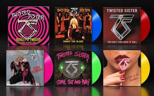 TWISTED SISTER - TOTALLY TWISTED: THE STUDIO ALBUMS 1982-1987 Vinyl LP
