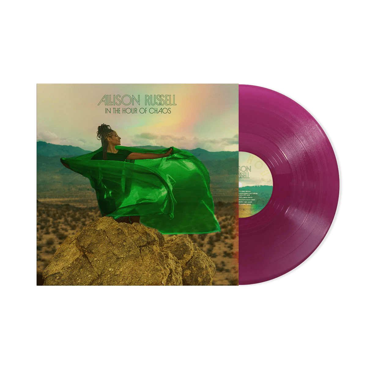 RUSSELL,ALLISON - IN THE HOUR OF CHAOS Aubergine Colored Vinyl LP