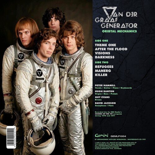 VAN DER GRAAF GENERATOR - ORBITAL MECHANICS Mint Pearl Vinyl LP