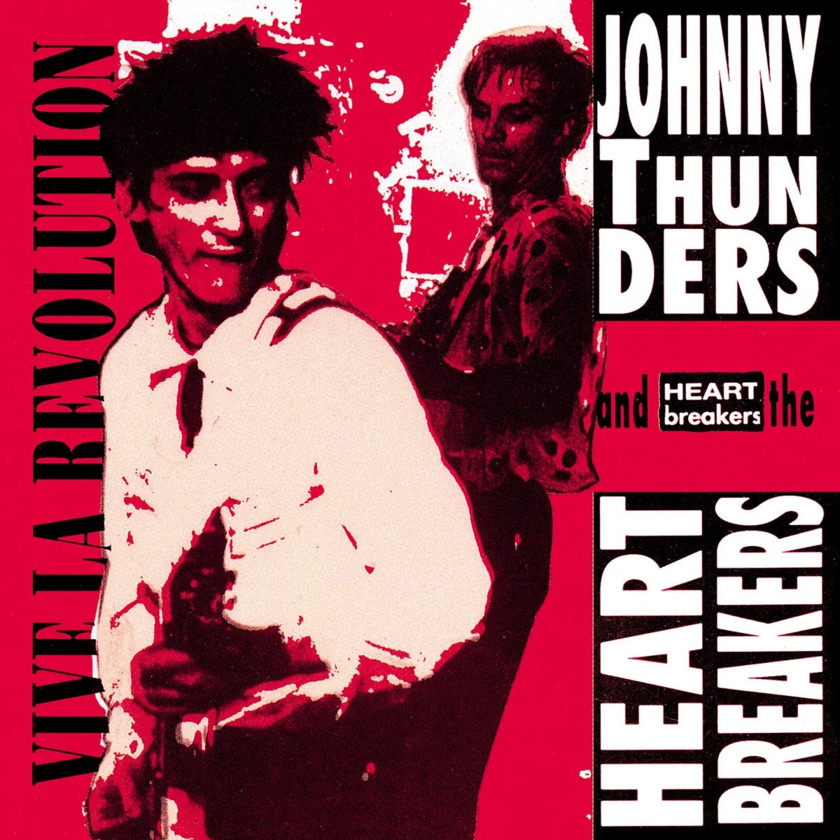 THUNDERS,JOHNNY & THE HEARTBREAKERS - VIVE LA REVOLUTION: LIVE IN PARIS 1977 Red Vinyl LP