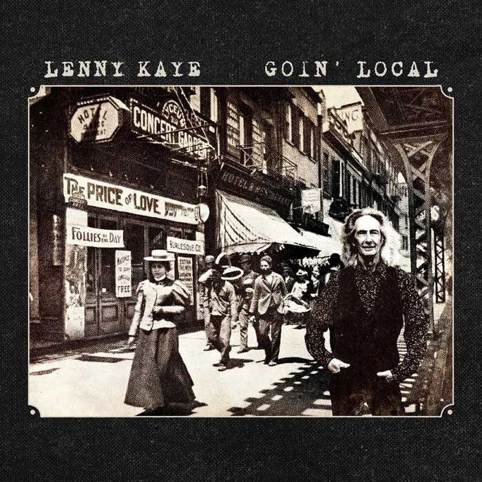 KAYE,LENNY - GOIN' LOCAL - BLUE BONE SPLASH Vinyl LP
