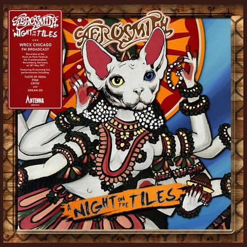 AEROSMITH - A NIGHT ON THE TILES Colored Vinyl LP