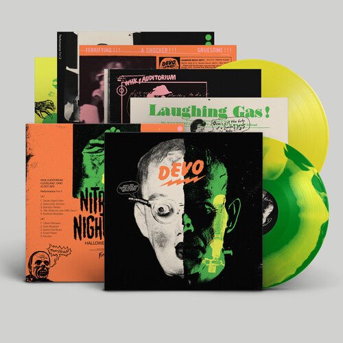 DEVO - NITROUS NIGHTMARE HALLOWEEN LIVE '75 - Laughing Gas Vinyl LP
