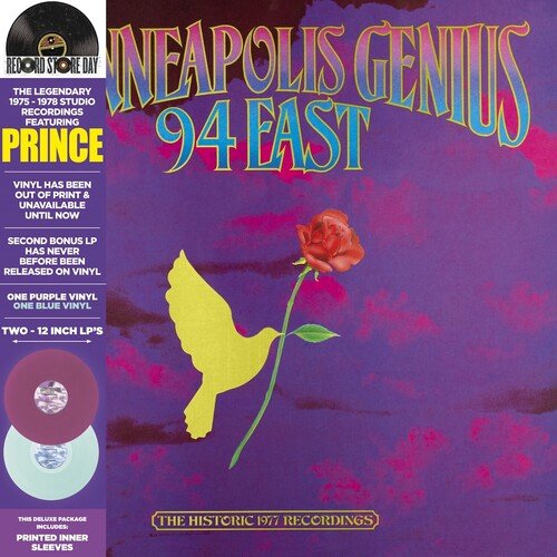 94 EAST / PRINCE - MINNEAPOLIS GENIUS (IEX) Blue & Purple Vinyl LP