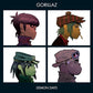 GORILLAZ - Demon Days Half-Speed Mastered Green, Purple, & Red Vinyl LP