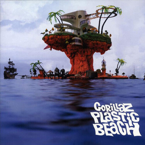 GORILLAZ - Plastic Beach Half-Speed Mastered Blue, Green & Orange Vinyl LP
