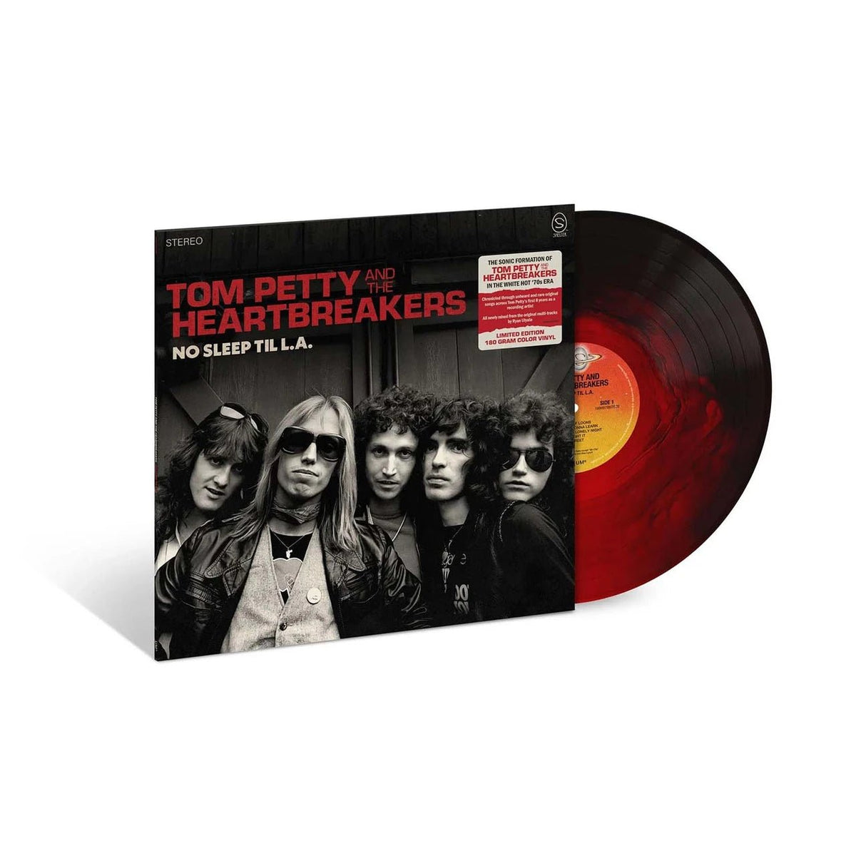 PETTY,TOM & HEARTBREAKERS - NO SLEEP TIL L.A. Galaxy Ruby Translucent & Black Opaque Vinyl LP