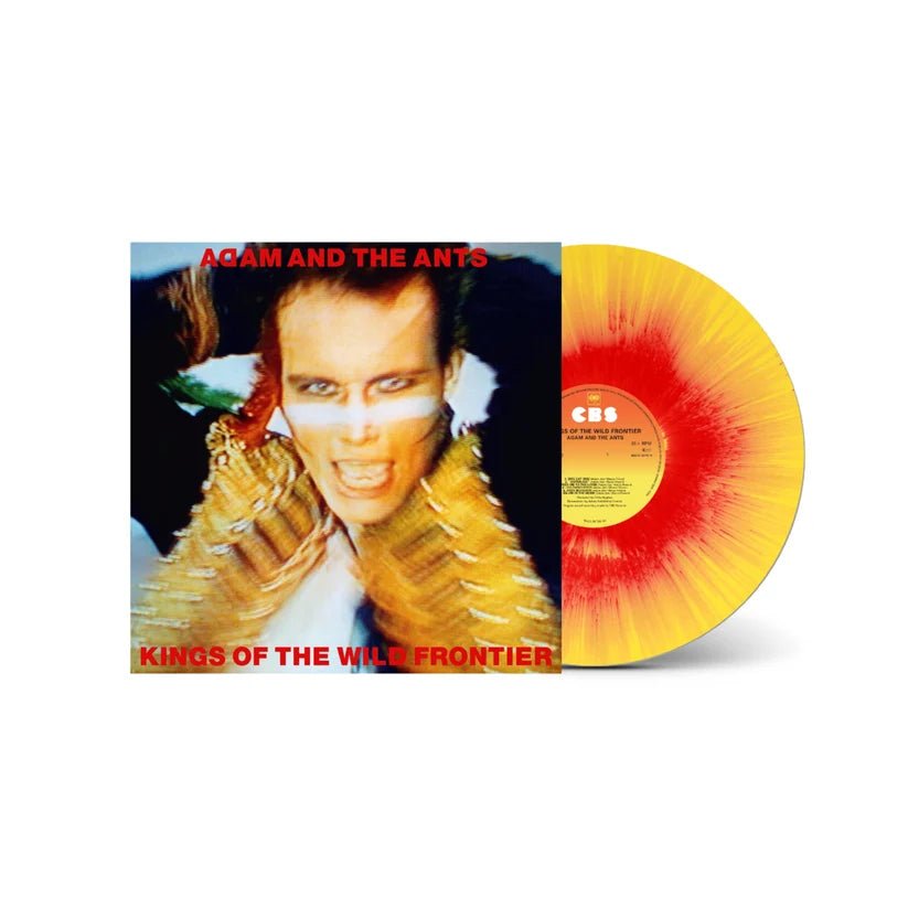 ADAM & ANTS - KINGS OF THE WILD FRONTIER Sunburst Splatter Vinyl LP