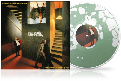 MANFRED MANN'S EARTH BAND - ANGEL STATION - LTD GREEN LIQUID Vinyl LP